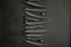 Balance in Black 18” x 24” ceramic